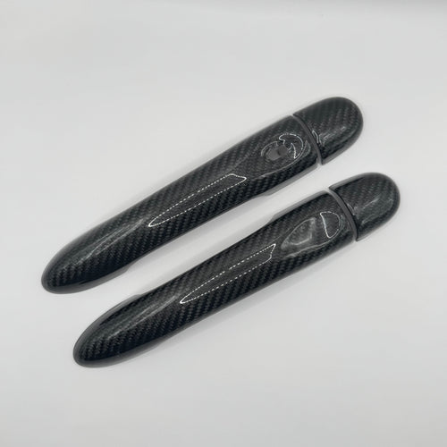 Coques poignées de portes carbone Mégane 3 RS